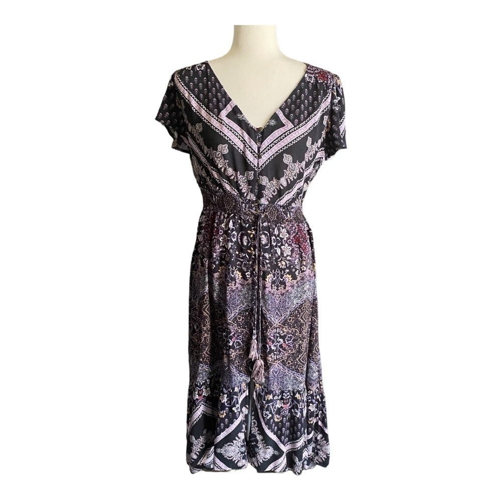 KNOX ROSE-BOHO MAXI DRESS-SIZE SMALL